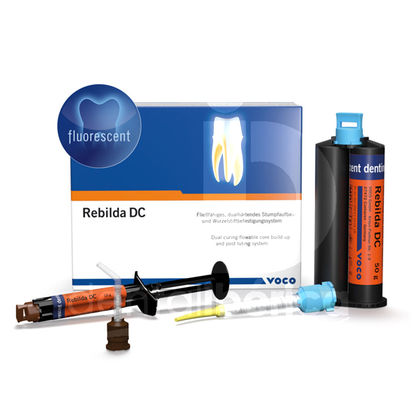 Rebilda dc fluorescent dentine quickmix ciments voco