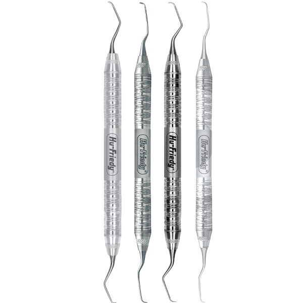 Curette gracey mini-five manche acier satiné instruments hu-friedy