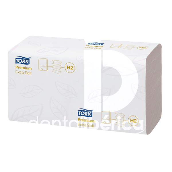 Essuie-mains pliés extra-doux usage unique tork