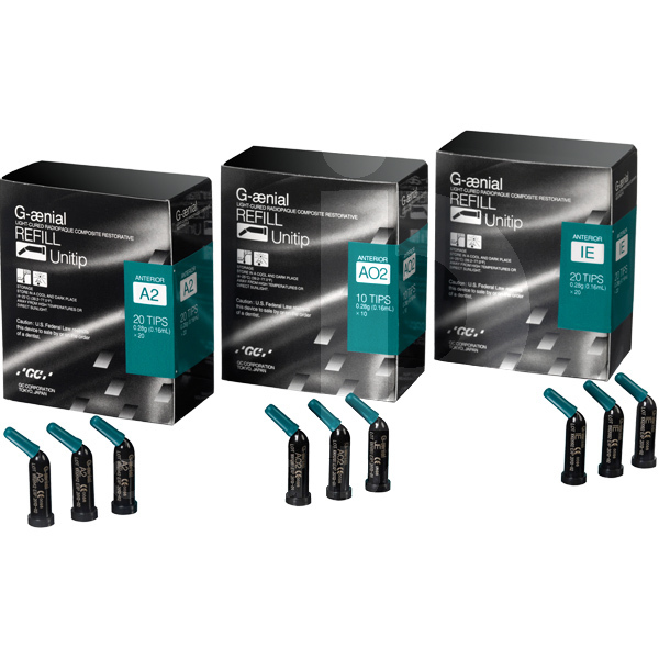 G-aenial unitip ant. 20 unites restauration gc