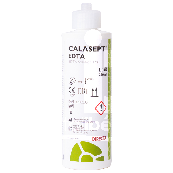 Calasept edta solution a 17% endodontie directa