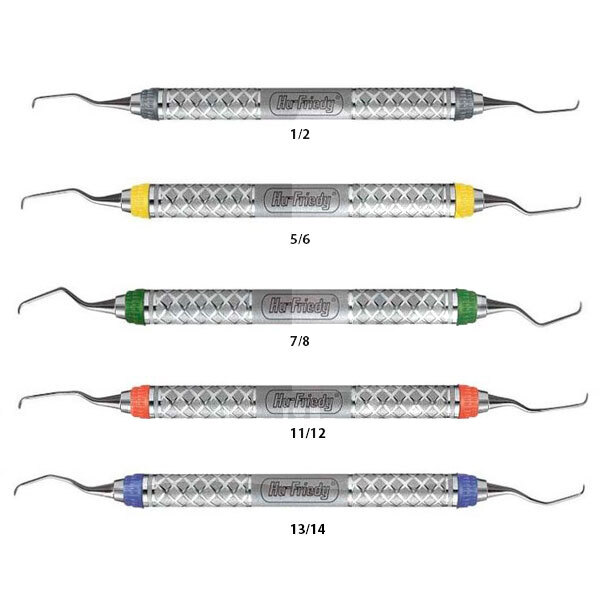 Curettes gracey mini-five instruments hu-friedy