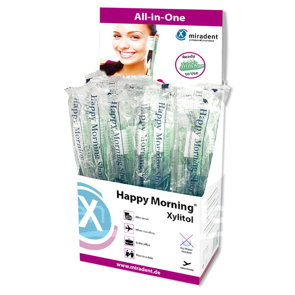 Happy morning xylytol brosses prévention et prophylaxie hager & werken