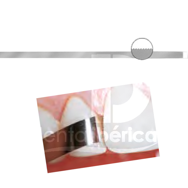 Bandes de separation interdentaires (9816) - 1 cote dente polissage et finition komet