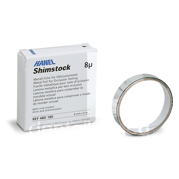 Papier articuler metallique 8mc prothèses hanel