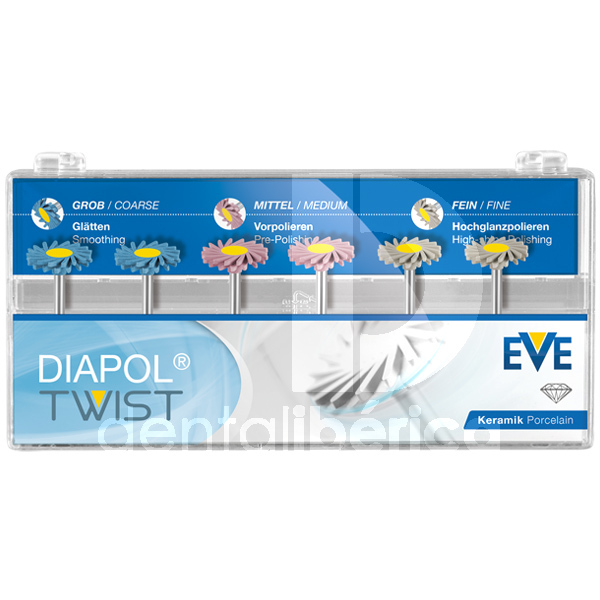 Polissoir diapol twist c.a. dt-w14dg dt-w14dmf y dt-w14d 1 u. polissage et finition eve