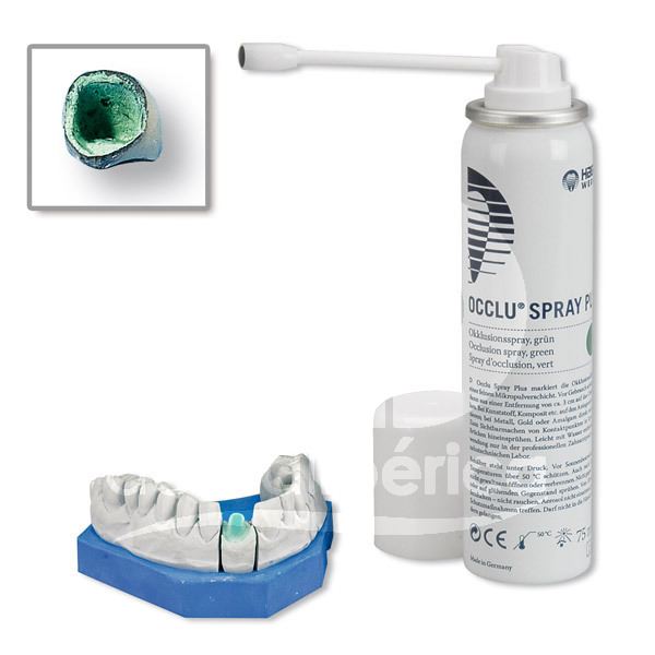 Occlu spray plus consommables pour confection de modeles hager & werken