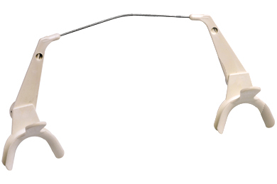 Separateur de joue avec alambre rétracteurs reliance orthodontic