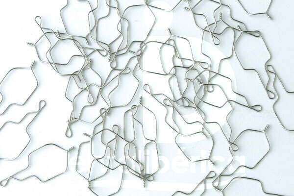 Ligatures kobayashi préf. courtes intraoral métallique et esthétique g&h wire