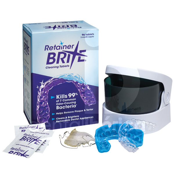 Retainer brite 1 boite de 96 tablettes accesoires pour aligners raintree essix