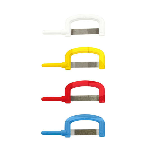 Limes pour stripping diastrip double face instruments dentasonic