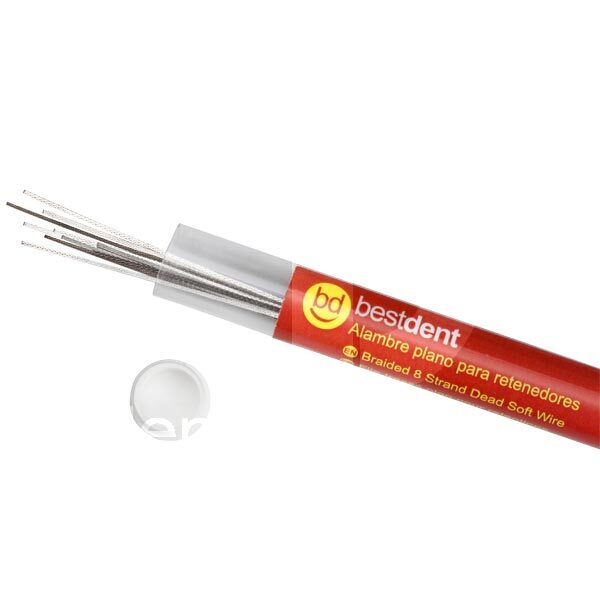 Fil de contention plat en acier inoxydable retenue linguale bestdent