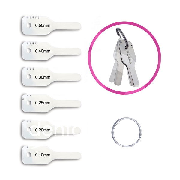 Mesureur jauges pour stripping instruments bestdent