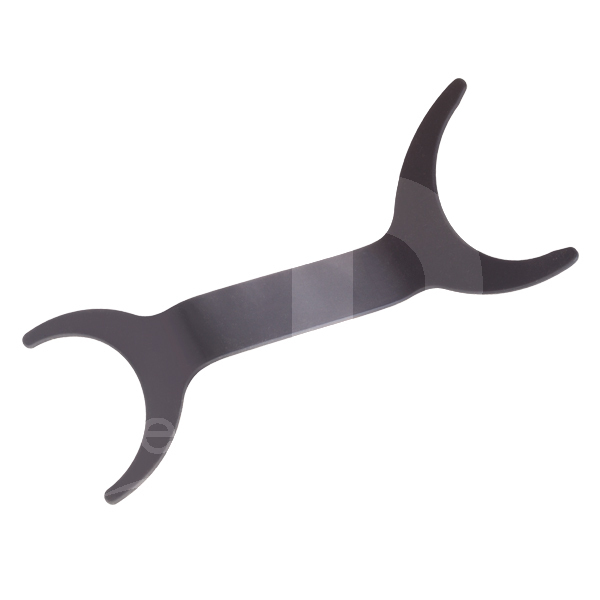 Fond noir pour contraste de silicone double pour lèvres miroirs photo nichrominox