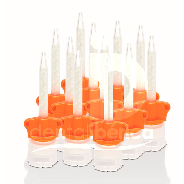 Gingifast embouts melangeurs bleus consommables pour confection de modeles zhermack