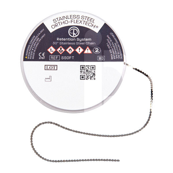 Ortho flextech  - acier inoxydable retenue linguale reliance orthodontic