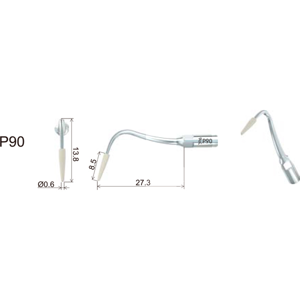 Insert woodpecker traitement implants filetage ems/mectron. p90 prévention et prophylaxie woodpecker